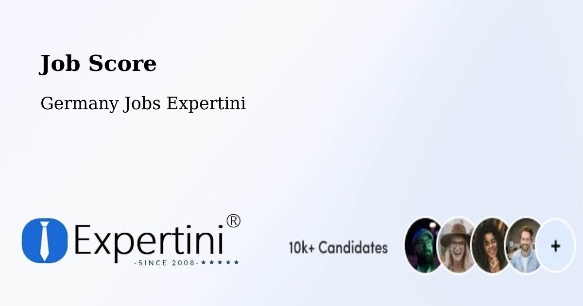 Job Score & Job Description Score Tool – Stralsund - Germany Jobs Expertini
